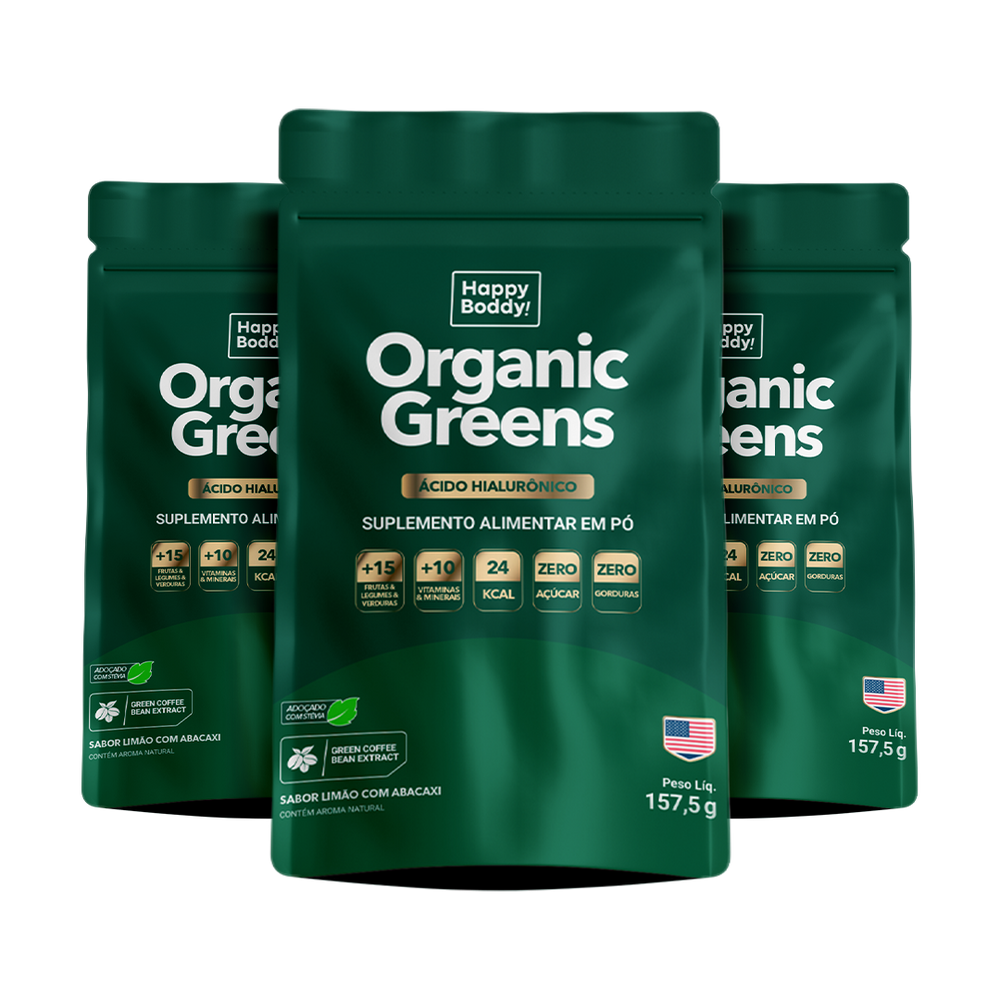 3 ORGANIC-GREENS (21 doses/pouch)